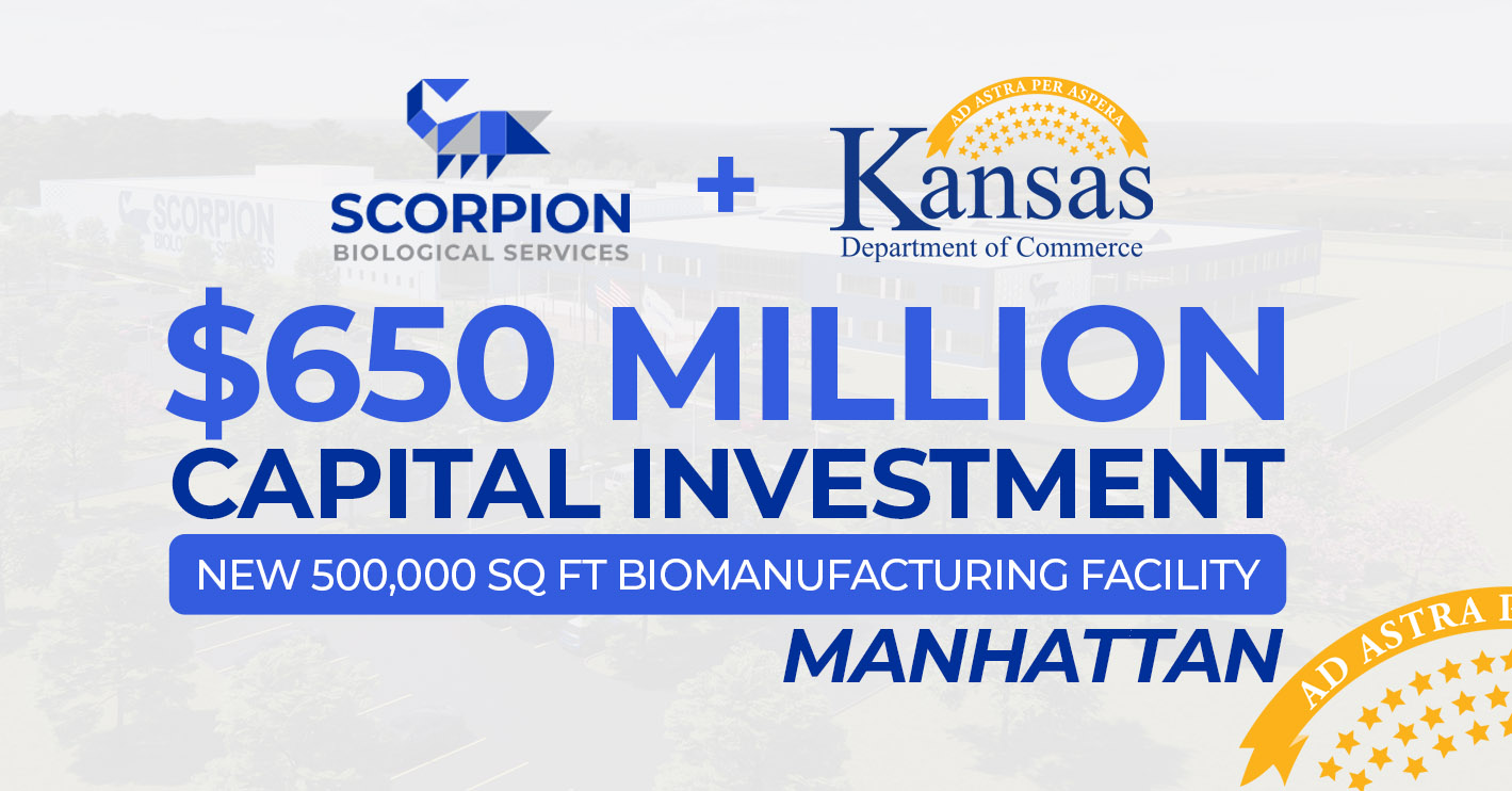 Governor Laura Kelly Announces Largest Economic Development Investment in Kelly Administration History