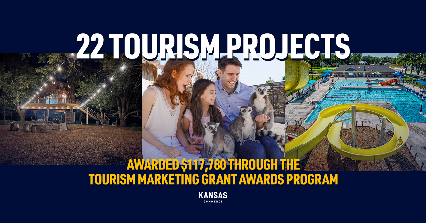 Kansas Tourism Announces Marketing Grant Awardees