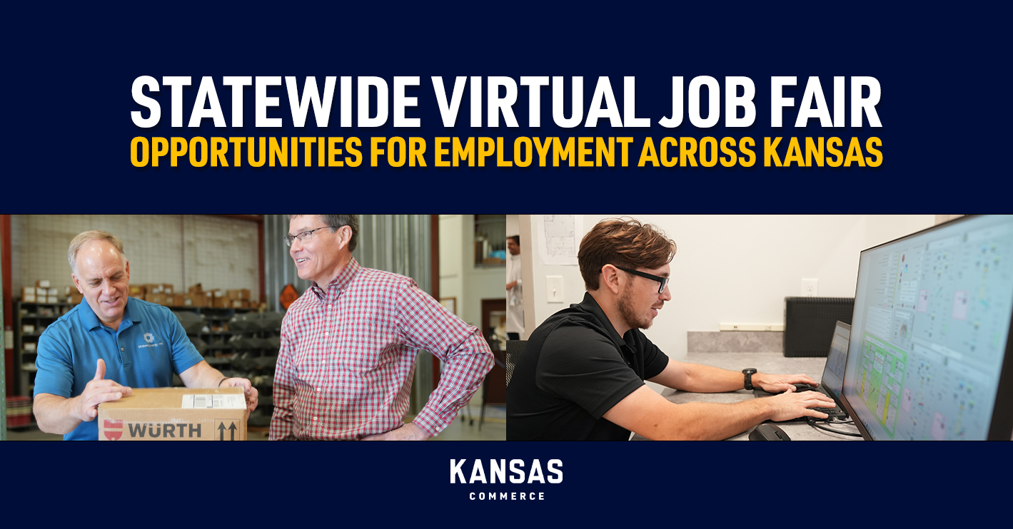 KANSASWORKS Shares New Career Opportunities During Weeklong Job Fair