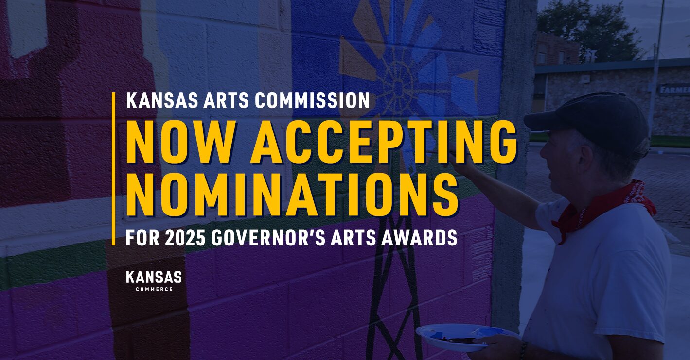 Kansas Governor’s Arts Awards Nominations Open for 2025